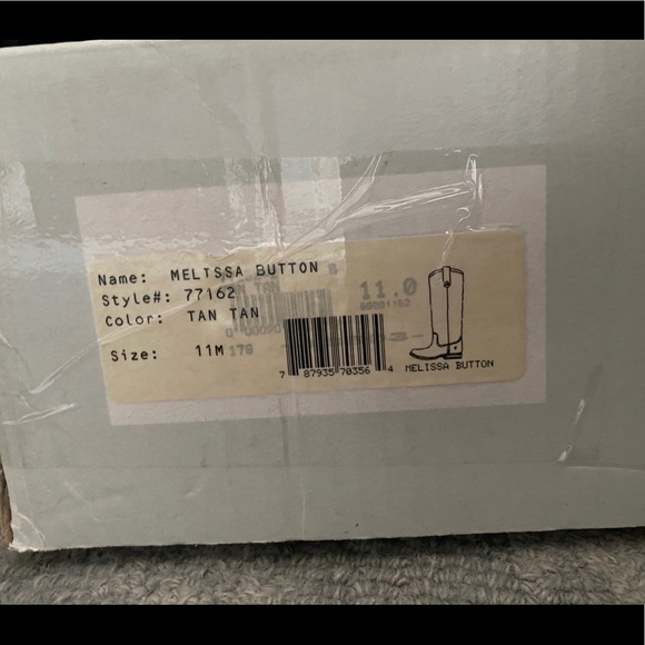 Frye Melissa Button Boots in Tan Suede - Picture 8 of 8